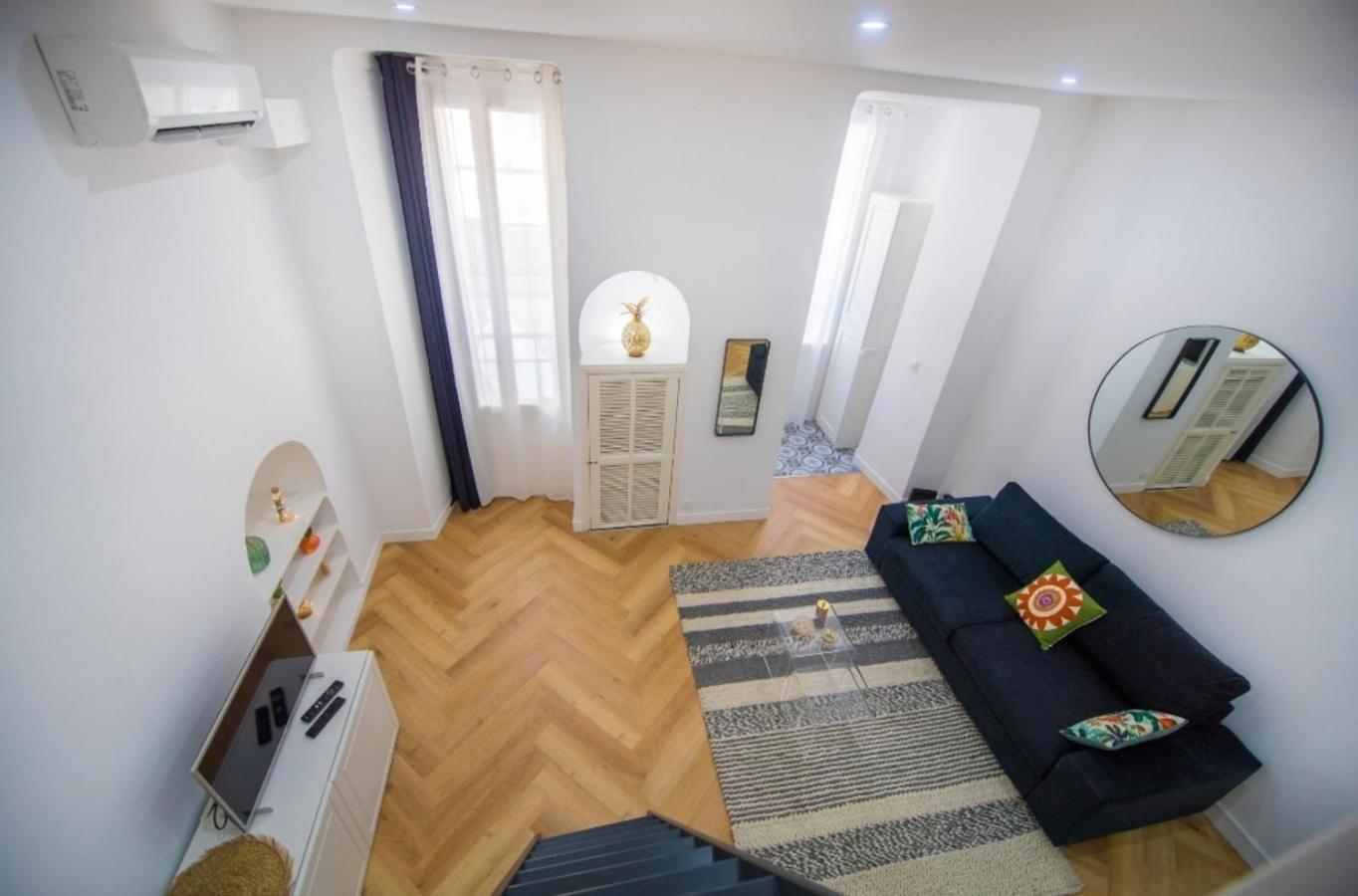 Studio Elegant 4 Couchages Front De Mer Clim Parking Privatif Wifi Nice Exterior foto